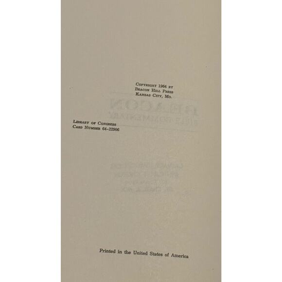 Beacon Bible Commentary Volume 6 HC 1964 Matthew Mark Luke Prepping Messiah Lbry - Picture 5 of 12